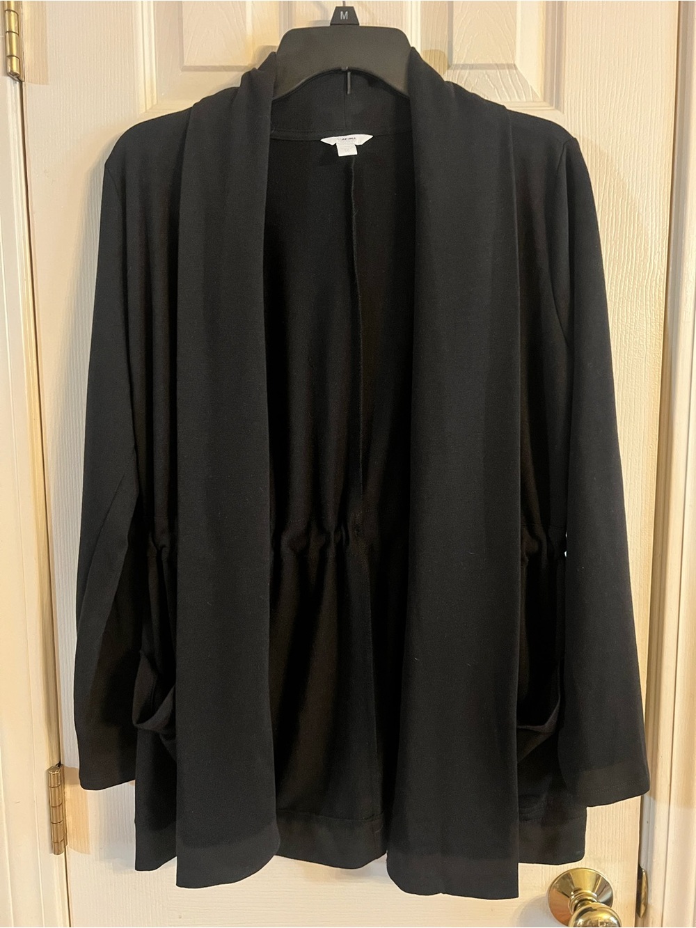 Sonoma Black Open-Front Blazer Jacket